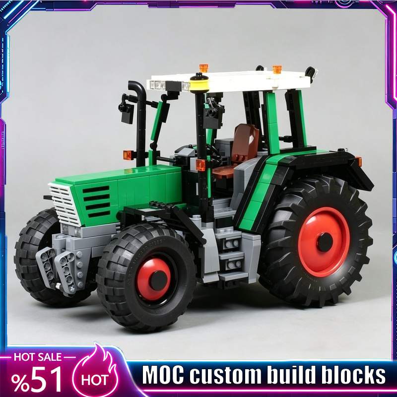 Agriculture Farming Education - 1269 個農業ファームトラクター車両モデルカスタムビルディングブロック Diy 教育組み立て誕生日ホームコレクションギフト