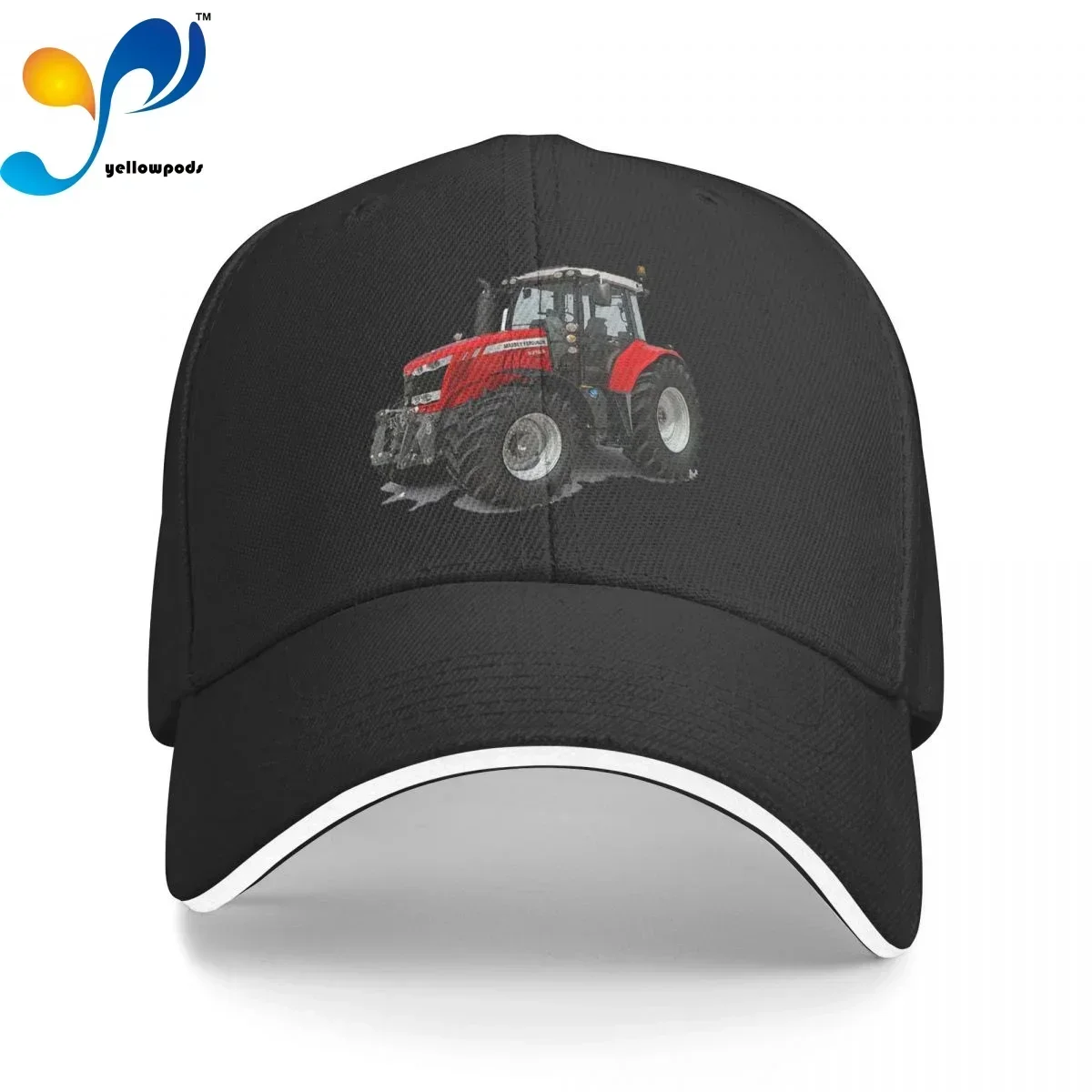 野球帽 メンズ マッセイ・ファーガソン ブラック グラフィッ - Agriculture Farming Hats のレビューと価格