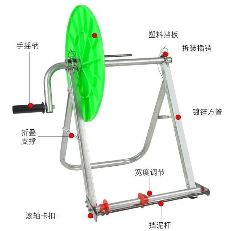 100M農業用ウォーターホースリール巻取機、農場用灌漑パイプ - Farming Pipe For Agriculture のレビューと価格