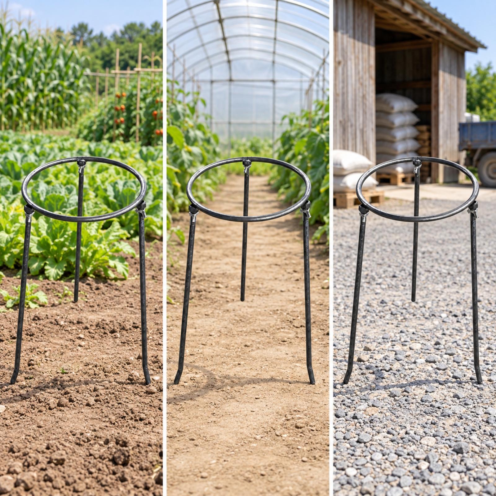 耐久性に優れた金属製の袋立て。高さ50cm。庭や農場での作業 - Farming Jobs のレビューと価格