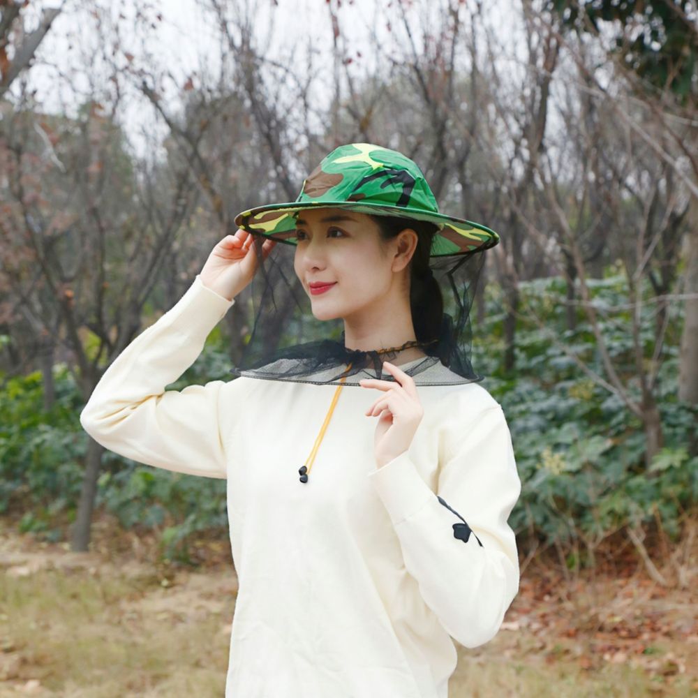 養蜂用ベール帽子、蚊よけネット付きフェイスマスク。Wanfe - Agriculture Farming Hats のレビューと価格