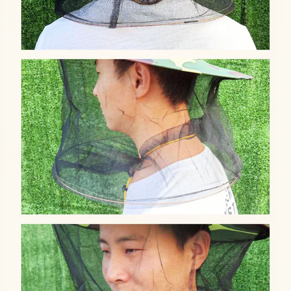 防虫ネット付き帽子、養蜂用ベール、顔を保護するカバー。Wan - Agriculture Farming Hats のレビューと価格