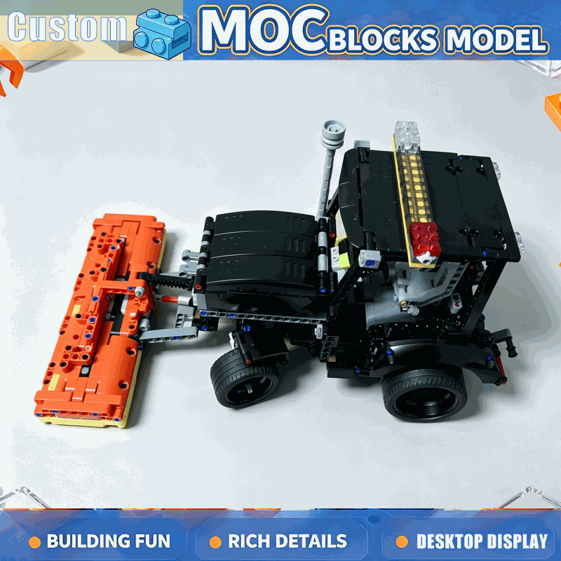 1326ピース ファームトラクター MOC ビルディングブロ - Agriculture Farming Education のレビューと価格