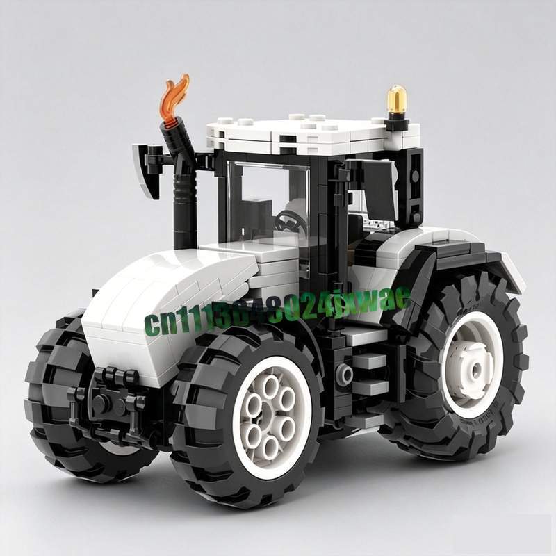 新しい 402 個 MOC ファームトラクター農業車両モデル - Agriculture Farming Education のレビューと価格