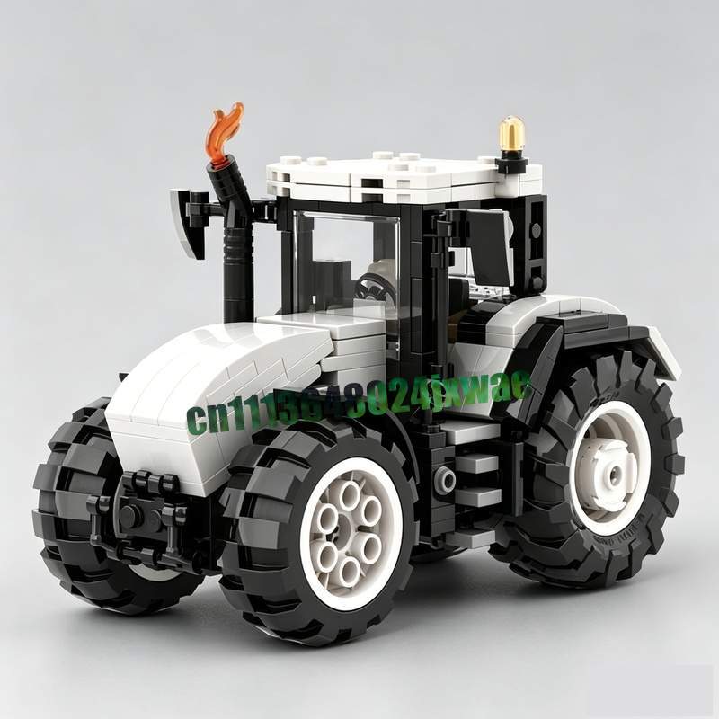 新しい 402 個 MOC ファームトラクター農業車両モデル - Agriculture Farming Education のレビューと価格