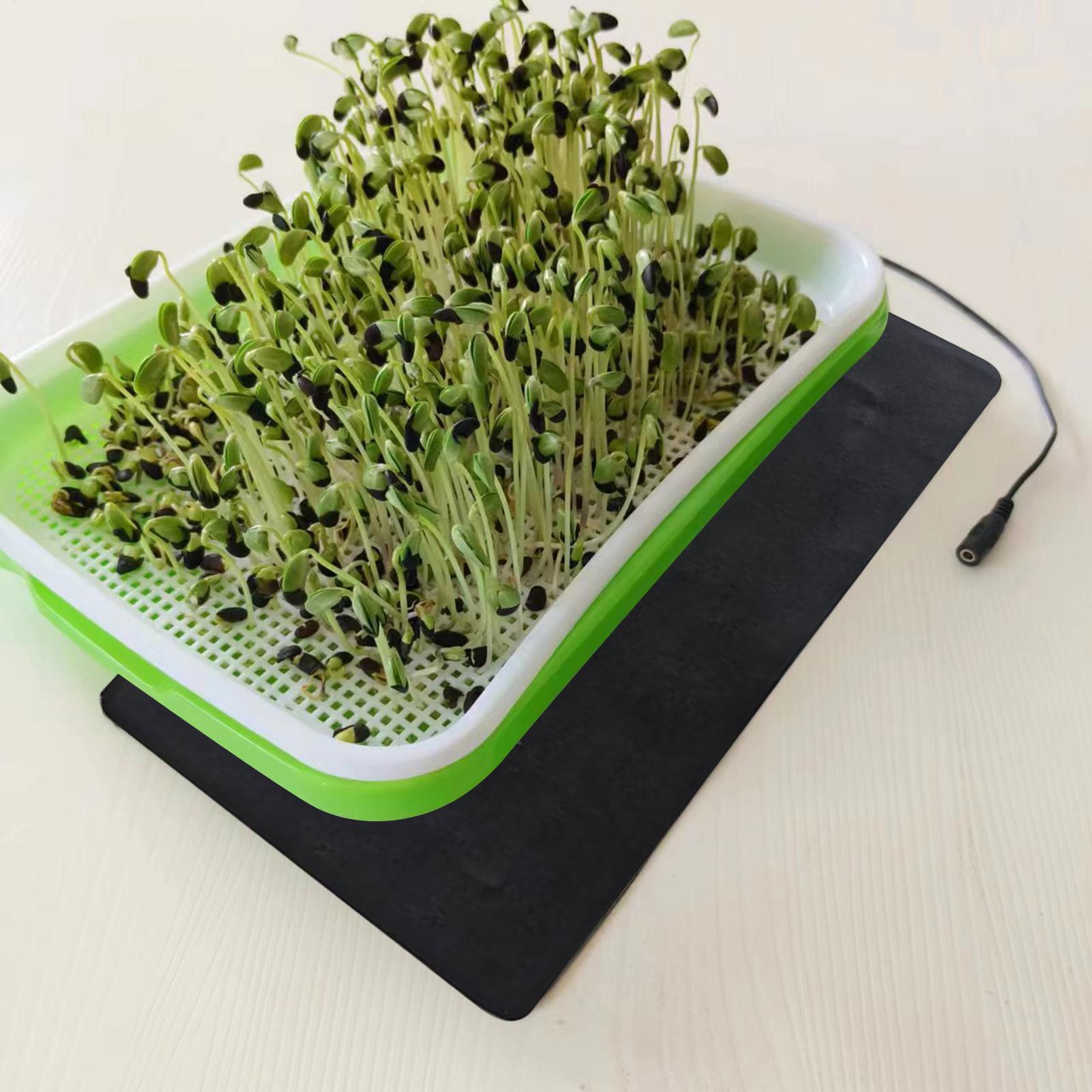 植物の育苗用ヒーターマット。室内植物の発芽を促進し、防水加工 - Seedling Heat Mat のレビューと価格